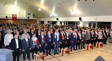 Akdağmadeni'nden Gazze'ye destek