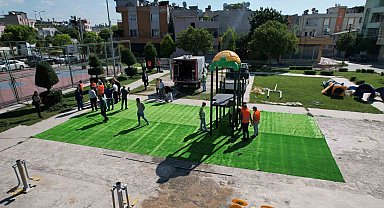Akdeniz'de parklar yenileniyor