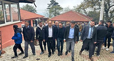 Akharım'da vatandaşlar yağmur duasına çıktı