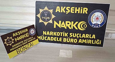 Akşehir'de uyuşturucu operasyonunda 2 tutuklama