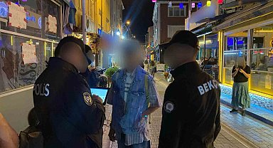 Alkollü eğlence mekanlarının çevresinde polis ekiplerince denetim yapıldı