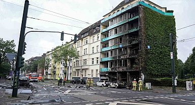 Almanya'da apartmanda patlama: 3 ölü