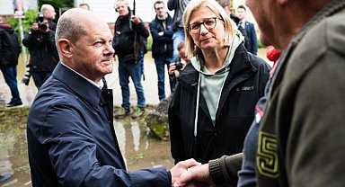 Almanya'nın Saarland eyaletini sel vurdu