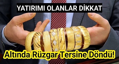 Altında rüzgar tersine döndü!