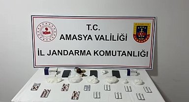 Amasya'da jandarmadan uyuşturucu operasyonu: 2 gözaltı