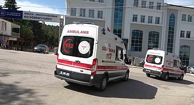 Amasya'da KYK yurdunda 8 personel temizlik yaparken hastanelik oldu