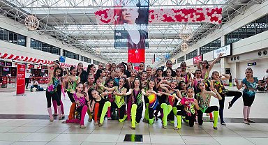 Antalya Havalimanı'nda 19 Mayıs coşkusu