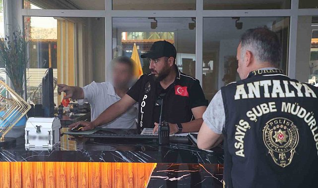 Antalya'da günübirlik kiralanan ev denetiminde 12 işletme ve 1 şahsa işlem yapıldı