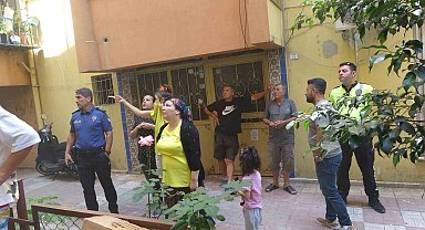 Apartman sakinlerini sokağa döken yangında 'maskeli sabotajcı' iddiası