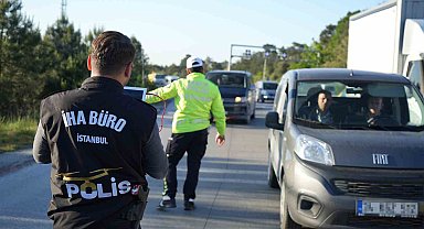 Arnavutköy'de trafik denetiminde ilginç diyaloglar, "polis tek tek yalanları ortaya çıkarttı"