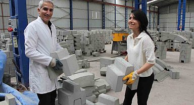 Askerler test etti, 'lego beton' uçaksavar mermisini durdurdu