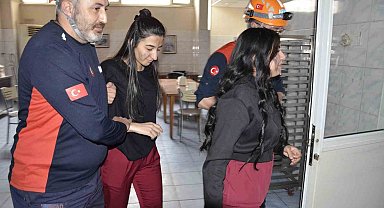 Atatürk Devlet Hastanesi'nde HAP tatbikatı yapıldı