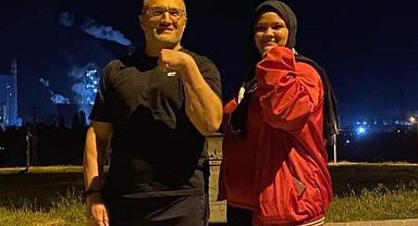 Avrupa şampiyonu bilek güreşçisi Asude Sarı, memleketi Tavşanlı'da coşkuyla karşılandı