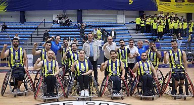 Avrupa şampiyonu Fenerbahçe Tekerlekli Sandalye Basketbol Takımı ligde finale yükseldi