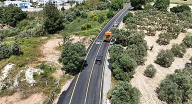 Aydın Büyükşehir Belediyesi'nden Kuşadası'nda yol hamlesi