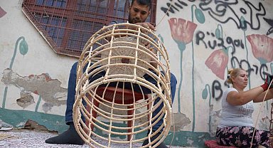 Aydın'daki mahalle sanat okulu gibi çalışıyor