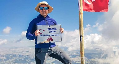 Aydınlı dağcı, Orta Torosların çatısına tırmandı