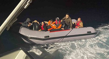 Ayvacık açıklarında 20 kaçak göçmen kurtarıldı