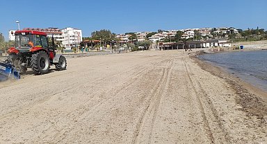 Ayvalık'ta sezon hazırlığı hız kesmeden devam ediyor