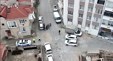 Babaeski'de Narko Alan ve asayiş uygulaması