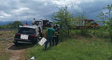 Babaeski'de trafik kazası: 1 yaralı