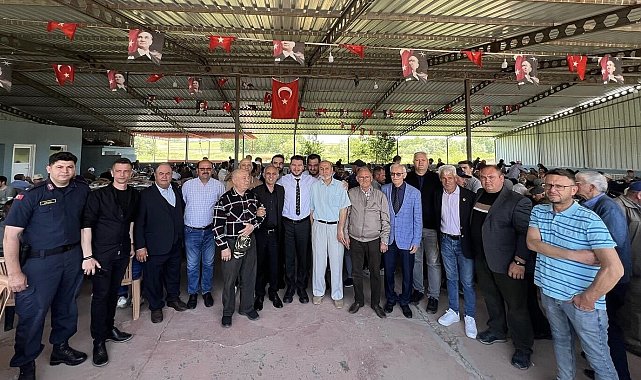 Babaeski'de yağmur ve şükür duası yapıldı