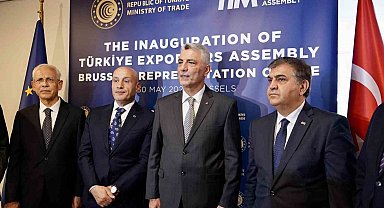 Bakan Bolat, Belçika'da TİM Brüksel Temsilciliği'nin açılışına katıldı