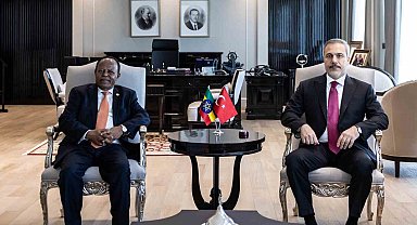 Bakan Fidan, Etiyopyalı mevkidaşı Selassie ile görüştü