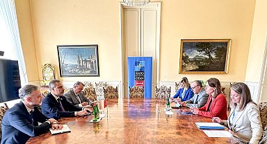 Bakan Fidan, Hollandalı mevkidaşı Slot ile görüştü
