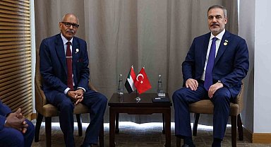 Bakan Fidan, Sudan Dışişleri Bakan Vekili Muhammed ile görüştü