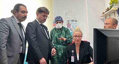 Bakan Yardımcısı Yılmaz, Eskişehir'de uygulanan Yapay Zeka ile Radyolojik Görüntü Analizi Projesi'ni inceledi