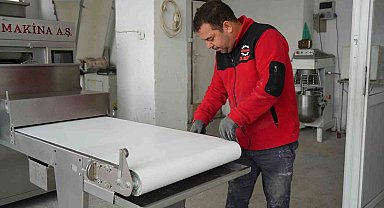 Baklava yapımını kolaylaştıran makineler talep görüyor
