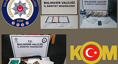 Balıkesir polisinden tefecilik operasyonu