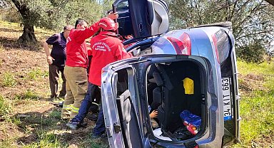 Balıkesir'de trafik kazası: 3 yaralı