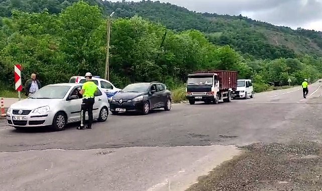 Bartın'da trafik denetimleri arttırdı