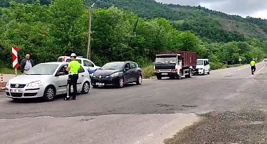 Bartın'da trafik denetimleri arttırdı