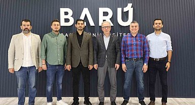 Bartın'ın genç iş insanlarından Rektör Uzun'a ziyaret