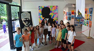 Başak Koleji Karma Resim Sergisi sanatseverlerle buluştu