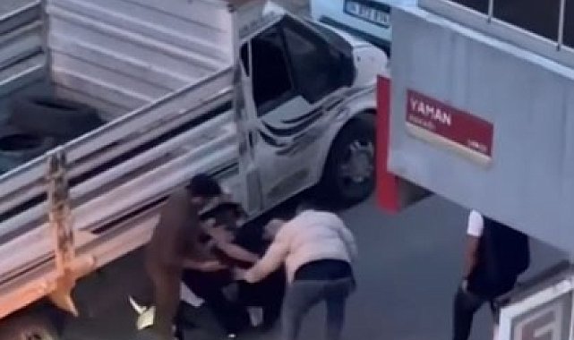 Başakşehir'de ilginç kavga kamerada