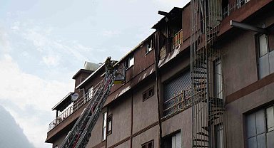 Başakşehir'de sanayi sitesinde korkutan yangın