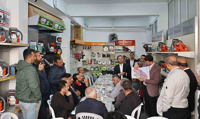 Başkan Arı sanayi esnafı ile buluştu