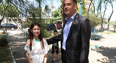 Başkan Arıcı, küçük Ela'yı kırmadı