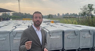 Başkan Aydar Ceyhan'a 300 yeni çöp konteyneri kazandırdı