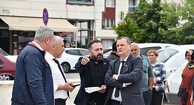 Başkan Balaban iki mahallede incelemede bulundu
