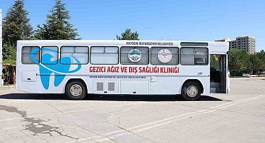 Başkan Büyükkılıç: "Gezici ağız ve diş sağlığı kliniğimiz 2 ayda 300'e yakın vatandaşımıza ulaştı"