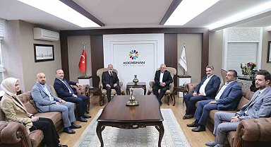 Başkan Büyükkılıç'tan ilçelere hayırlı olsun ziyareti