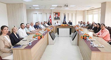 Başkan Çerçioğlu, Germencik Belediye Başkanı Zencirci'yi ağırladı