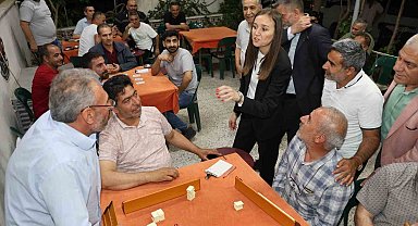 Başkan Durbay'dan üç mahalleye teşekkür ziyareti