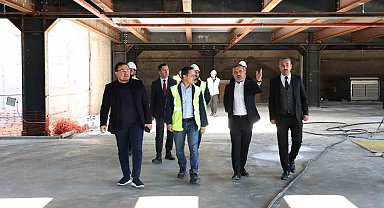Başkan Ercan yeni dönemde hizmete açılacak olan projeleri inceledi