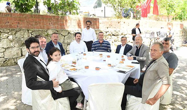 Başkan Hakan Şehirli, kırsalda vatandaşlarla buluştu